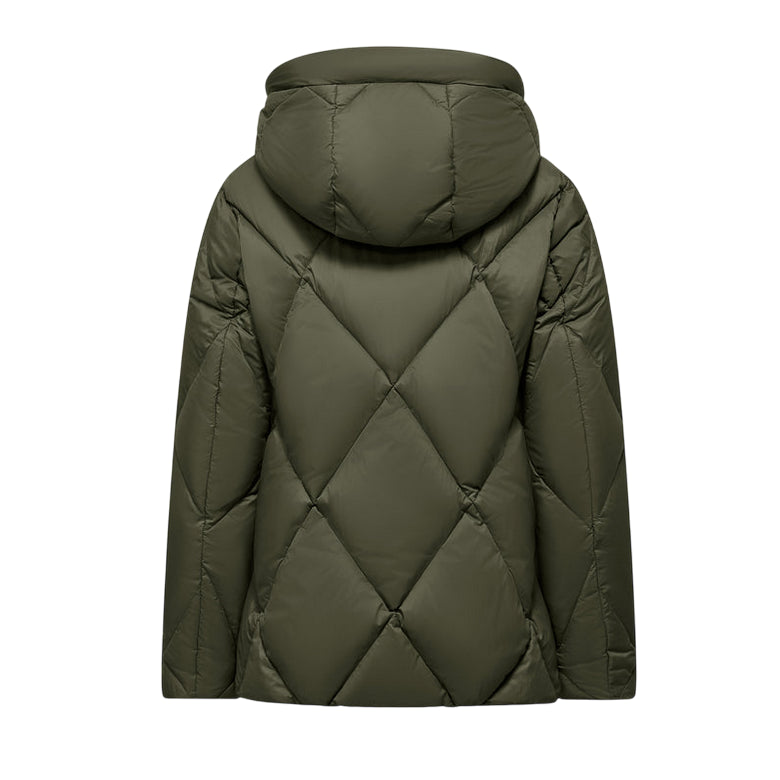 Bomboogie Piumino Donna Verde GW8639TMNW5 365 | Calore Naturale & Stile Romantico - retro