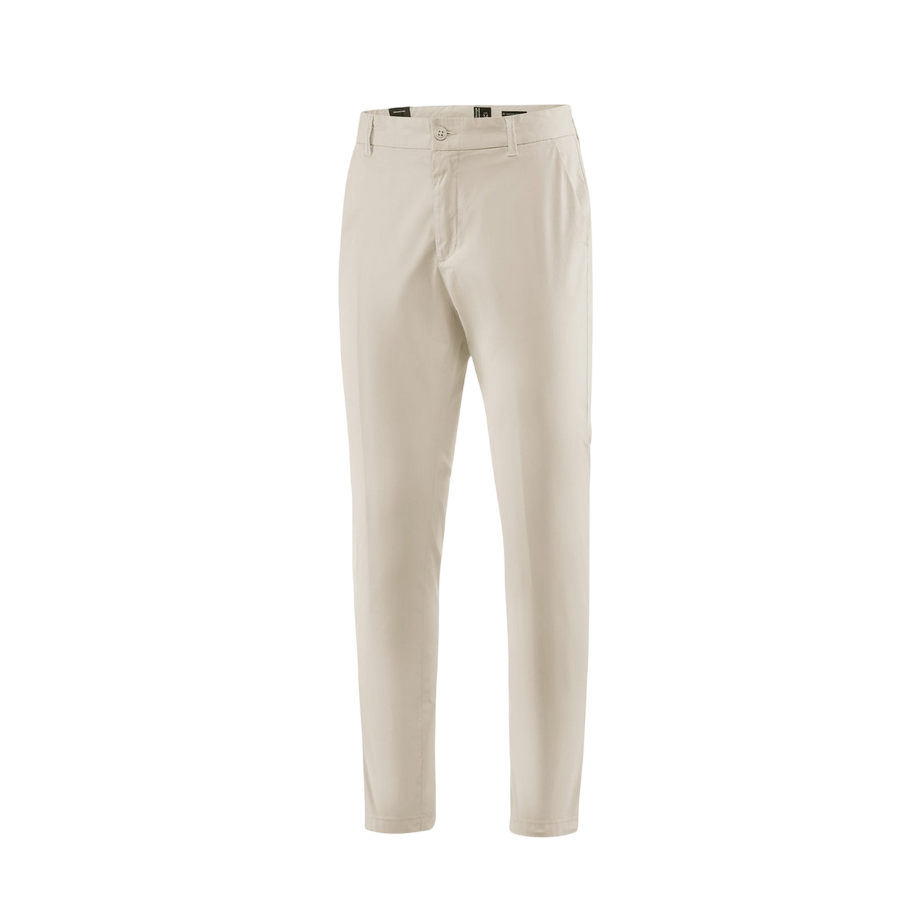 Bomboogie pantalone casual da uomo chino slim in popeline di cotone PMSPYTCG5 138 burro1
