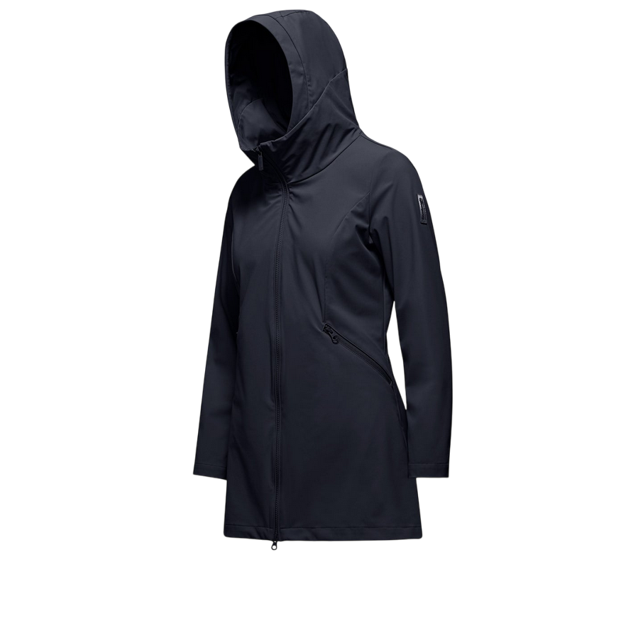 Bomboogie parka da donna antipioggia e antivento sfoderato CW8364TNSD5 297 blu scuro2