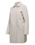 Bomboogie cappotto da donna in panno di lana e nylon CW8596TWLD4 503 grigio cristallo