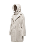 Bomboogie cappotto in ecopelliccia da donna Odessa CW6570TFSB4 503 grigio cristallo