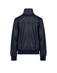 Bomboogie boy's faux leather bomber jacket JKKELTPUS4 297 blue