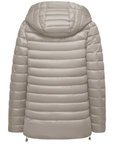 Bomboogie women's hooded jacket GW8351TDLC4 503 crystal grey