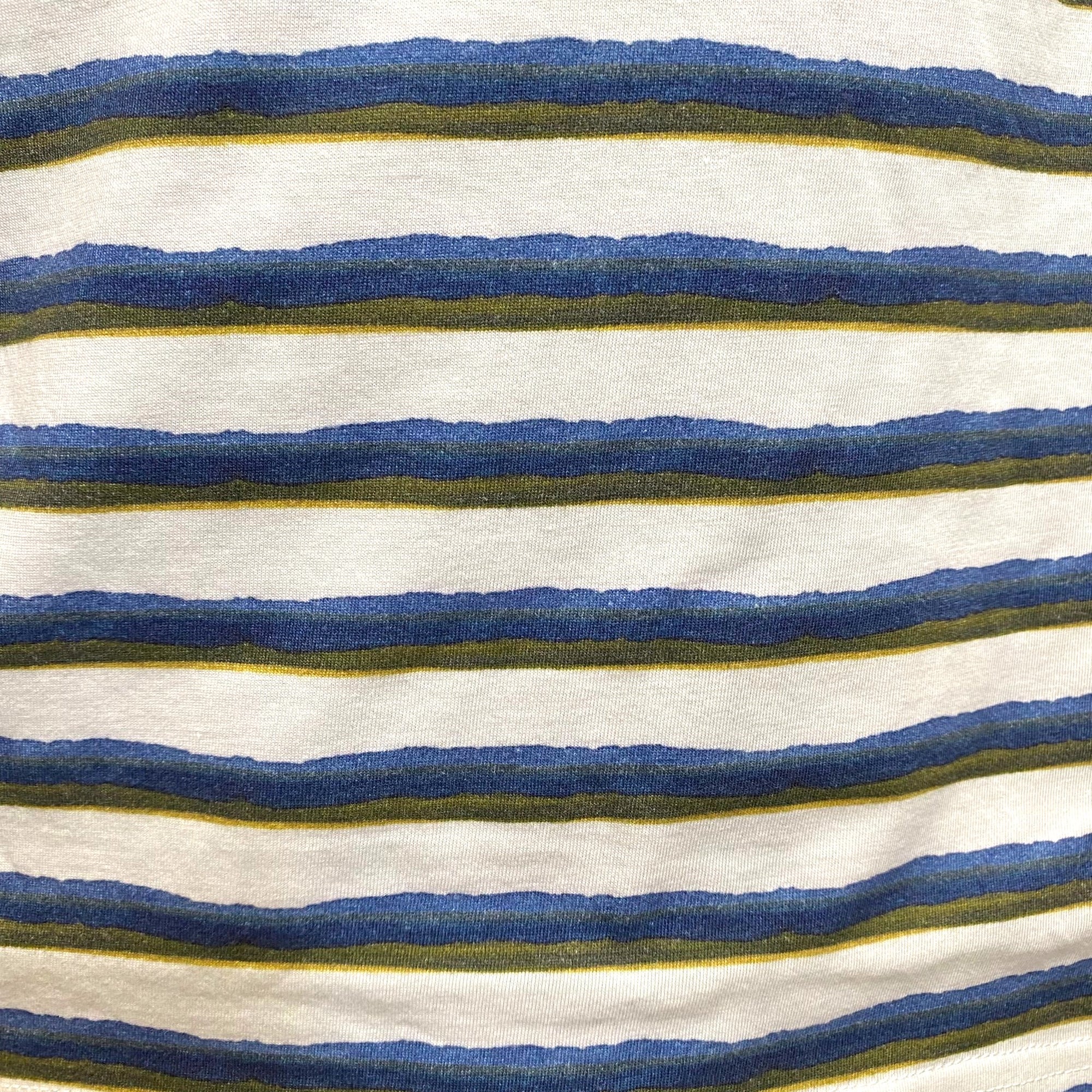 Bomboogie striped men&#39;s short sleeve t-shirt TM8522TJIN4 26 blue