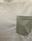 Bomboogie men's short sleeve t-shirt with pocket TM7906TJEP4 315 thyme green