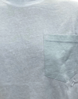 Bomboogie men's short sleeve t-shirt with pocket TM7906TJEP4 362 aquamarine