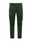 Bomboogie pantalone con tascone da uomo in cottone elasticizzato PMGUMTGBW3 307 verde foresta