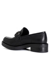 Cafènoir scarpa mocassino da donna con accessorio sulla fascia c1 EA9101 N001 nero
