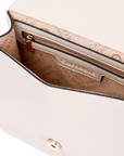 Cafènoir women's mini bag with golden shoulder strap and CN in relief c3 YC0501 W015 cream