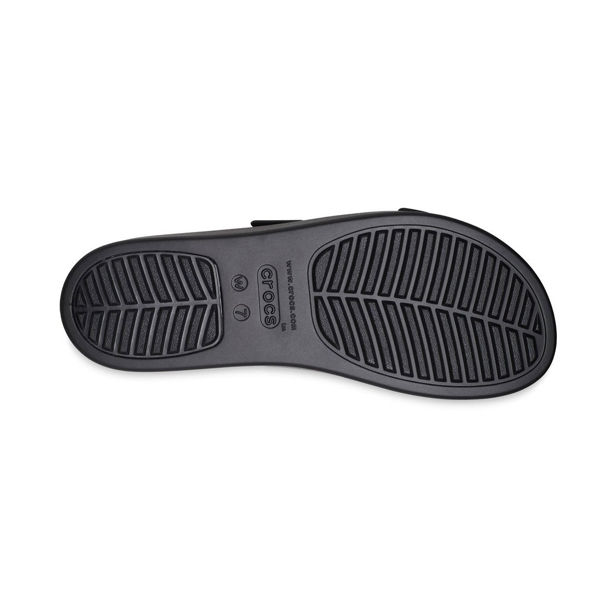 Crocs women&#39;s sandal with wedge Brooklyn Buckle Low Wedge W 207431-001 black 