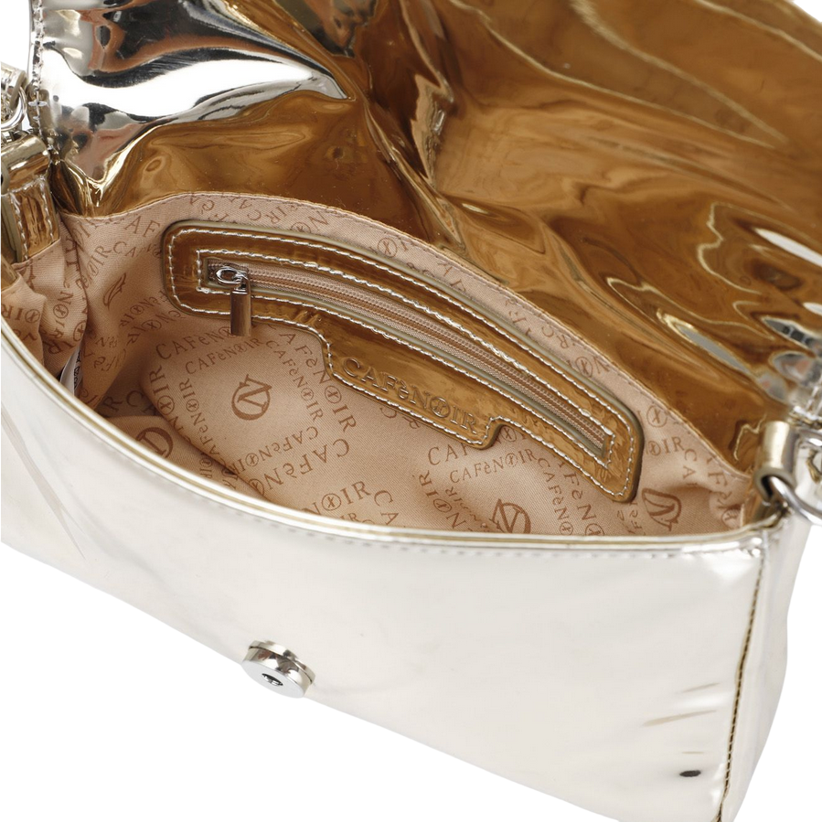 CafèNoir Clutch bag covered in rhinestones C3BA0602 Z012 gold