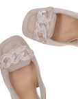 CafèNoir women's casual shoe with heel C1EL5050 M008 beige