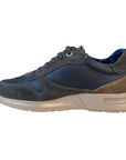 CallagHan scarpa sneakers da uomo Luxe 91327 grigio scuro