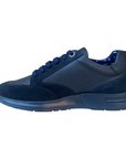 CallagHan scarpa sneakers da uomo Luxe 91328 blu