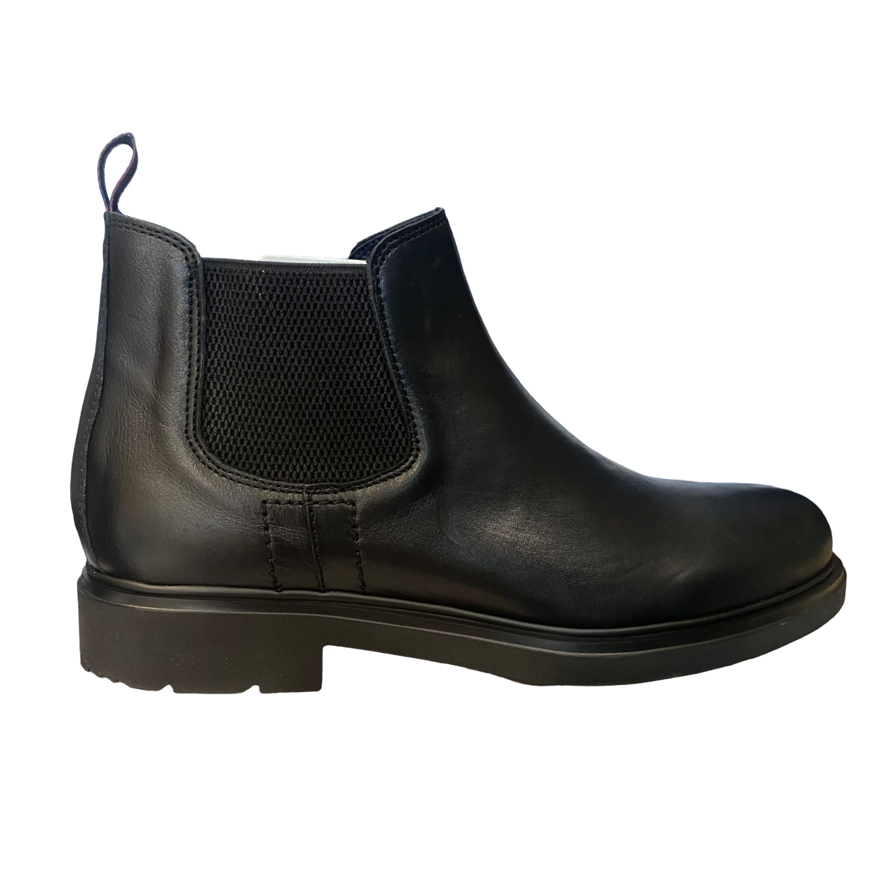 CallagHan stivaletto in pelle con elastico da uomo Sutter 52806 nero