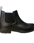 CallagHan stivaletto in pelle con elastico da uomo Sutter 52806 nero