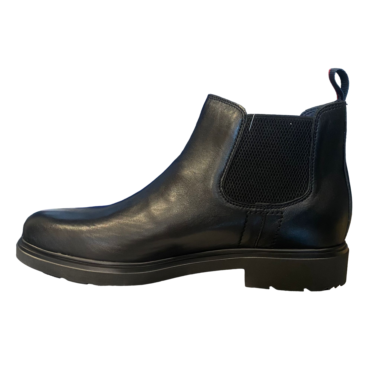 CallagHan stivaletto in pelle con elastico da uomo Sutter 52806 nero