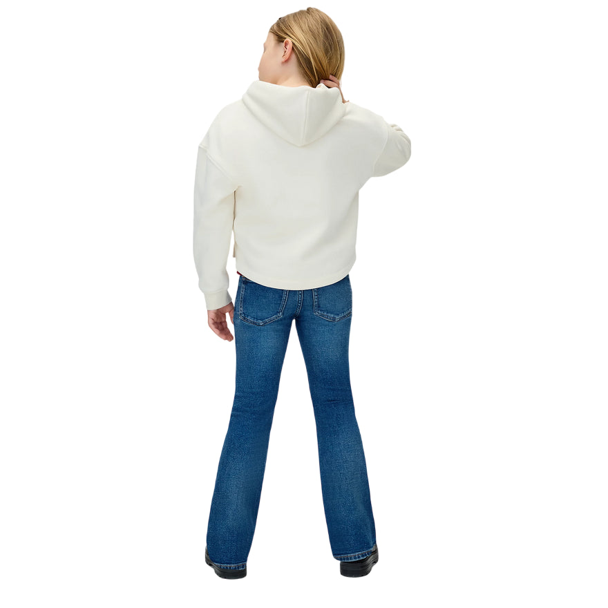 Calvin Klein Jeans Mid Rise Flared per Ragazza - Stile Flared a Vita Media - vista posteriore