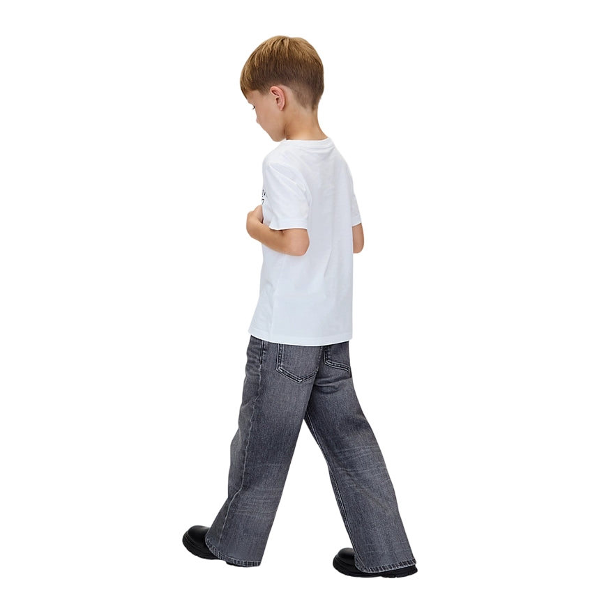 Calvin Klein Jeans Pantaloni Skater iIB0IB025501BY Grigio Junior - vista posteriore