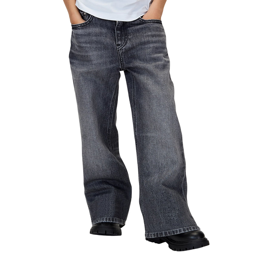 Calvin Klein Jeans Pantaloni Skater iIB0IB025501BY Grigio Junior - vista principale