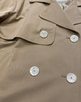 Censured women's double-breasted jacket GWC174TCPY4 13 beige