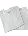 Champion 2 short sleeve crew neck t-shirts for women in white cotton 116821 WW006