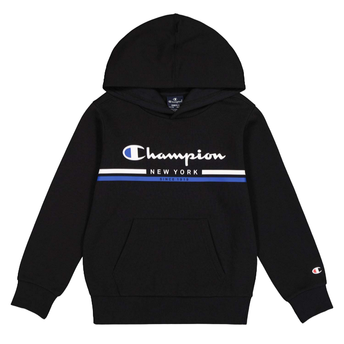 Champion Felpa con cappuccio da ragazzi 306837 KK001 nero