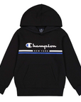 Champion Felpa con cappuccio da ragazzi 306837 KK001 nero