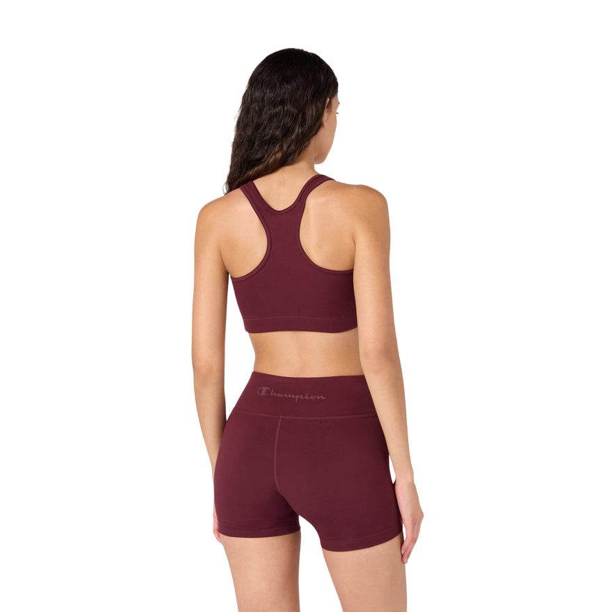 Champion Top Reggiseno donna impatto leggero Bordeaux 118392_RS522 - posteriore