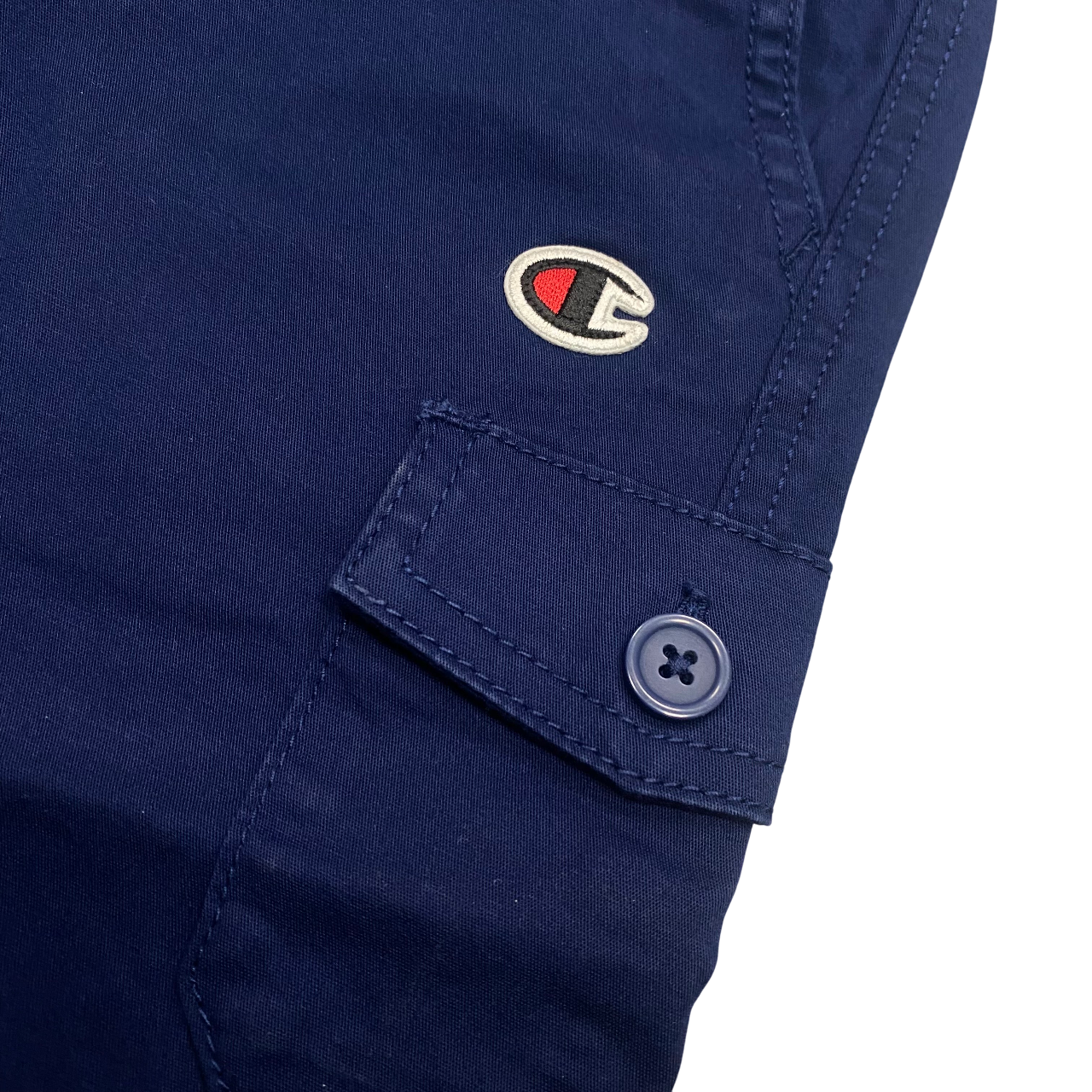 Champion pantaloncino cargo da ragazzo 306895 BS567 blu