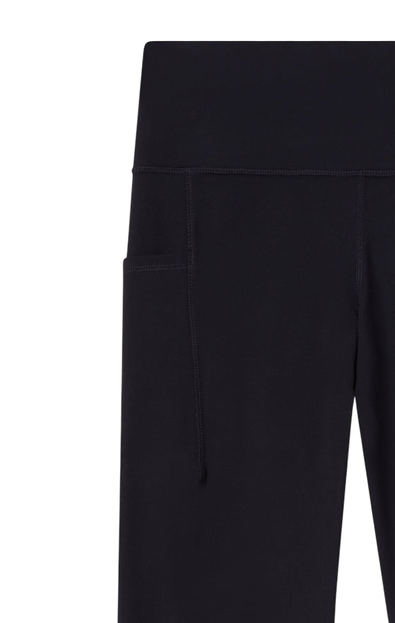 Champion pantaloni sportivi Leggings donna 7/8 Quick Dry neri 118471_KK001 - dettaglio