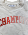 Champion girls' crewneck sweatshirt 404984 ES001 light beige