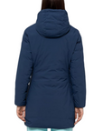 Ciesse Piumini Women's jacket with hood, fitted line and reversible Jusy blue