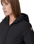 Ciesse Piumini Women's jacket with hood, fitted line and reversible Jusy black