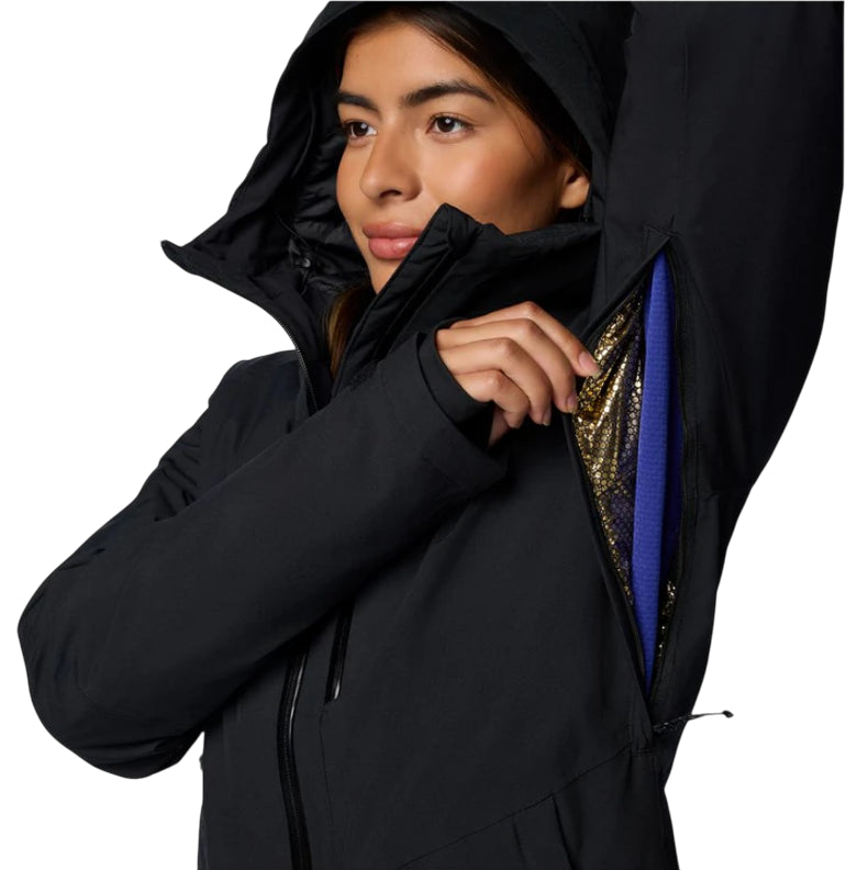 Columbia Giacca Imbottita Donna Explorers Edge™ II WP5949-010 Nera - dettaglio