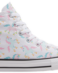 Converse high-top girl's sneakers shoe with lace Ctas HI 669816C white-multi-white
