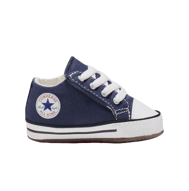 Sneakers Converse All Star Chuck Taylor Cribster Easy-On Infant 865158C blu per neonati in tela morbida
