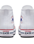 Patch Chuck Taylor All Star Eva Lift Hi Junior 272856C sulla caviglia, sneakers bianche autentiche per ragazze