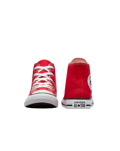Converse All Star Chuck Taylor HI Junior 3J232C Rosse - Vista Tallone