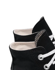 Converse scarpa sneakers in pelle da donna con zeppa Chuck Taylor All Star Platform LIFT Hi 560845C nero