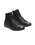 Converse high ankle sneakers Chuck Taylor All Star Mono Leather CT Hi 132170C black 