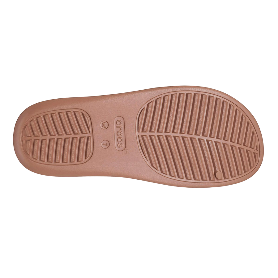 Crocs Women&#39;s Wedge Slipper Getaway Platform H-Strap 209409-2Q9 milk