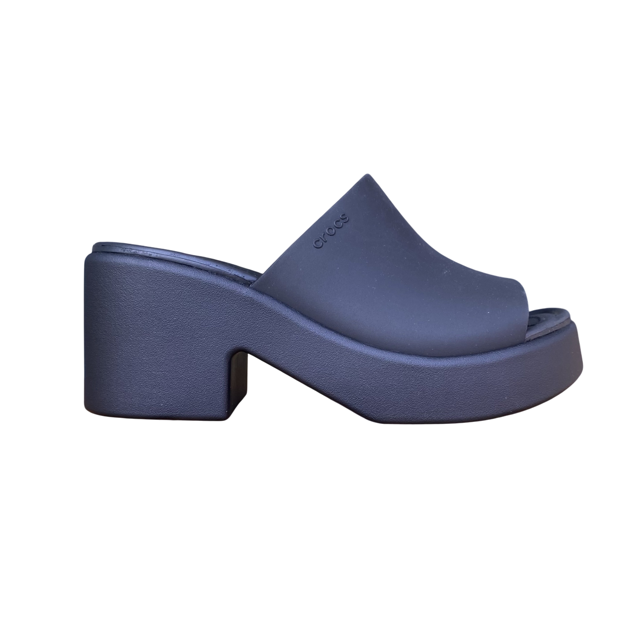 Crocs sandalo da donna con tacco Brooklyn Slide Heel 209408-060 nero