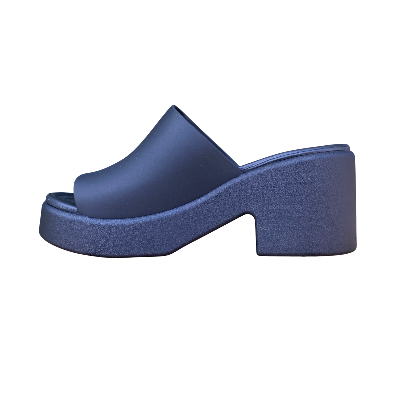 Crocs sandalo da donna con tacco Brooklyn Slide Heel 209408-060 nero