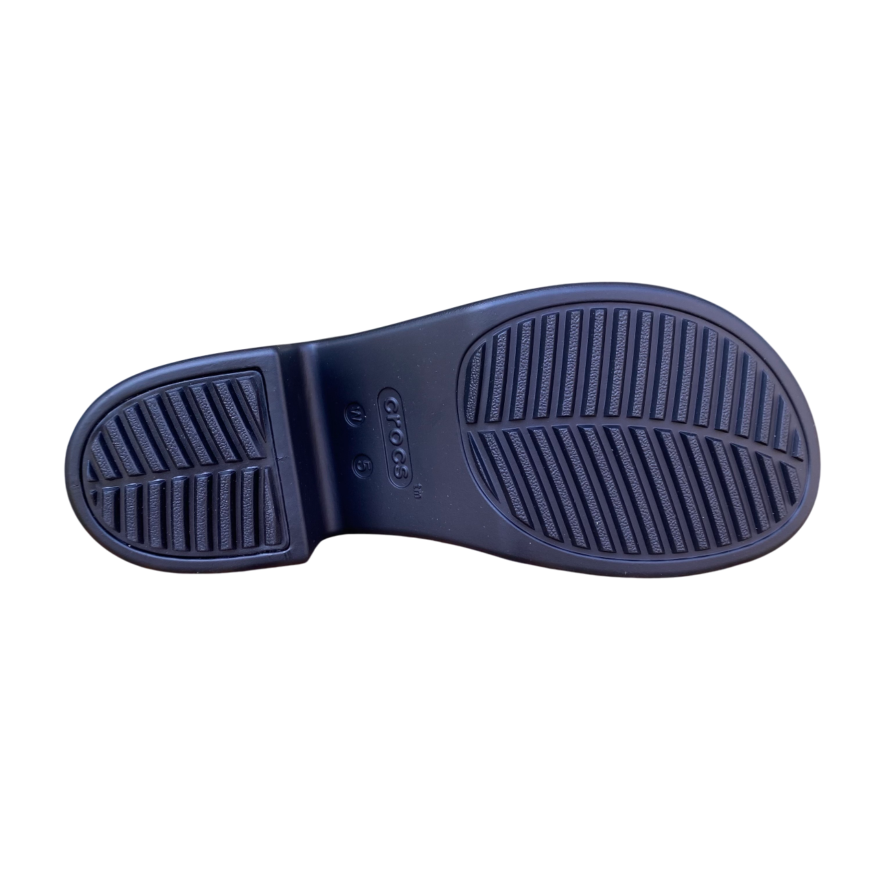 Crocs sandalo da donna con tacco Brooklyn Slide Heel 209408-060 nero