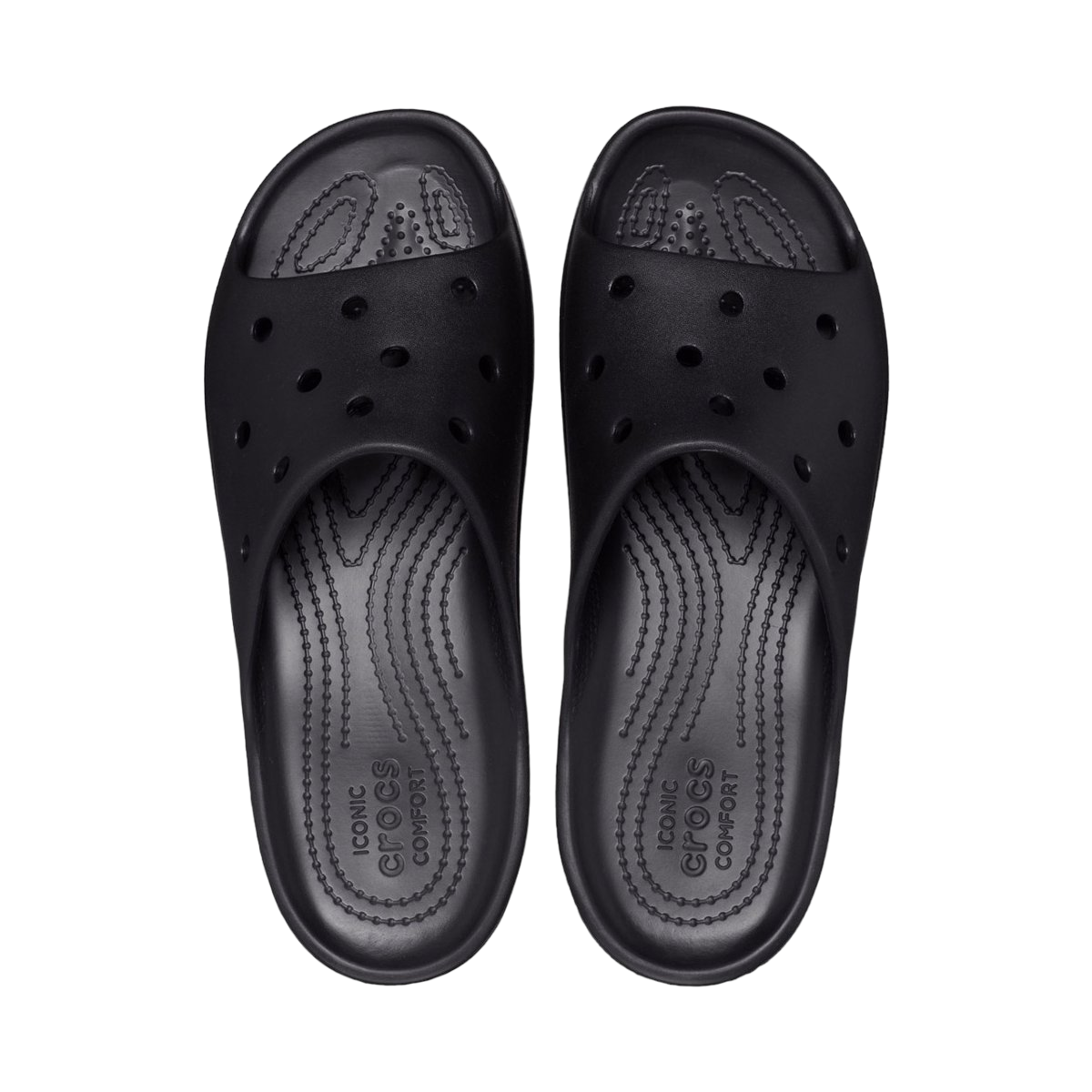 Crocs women&#39;s wedge slipper Classic Slide 208180-001 black