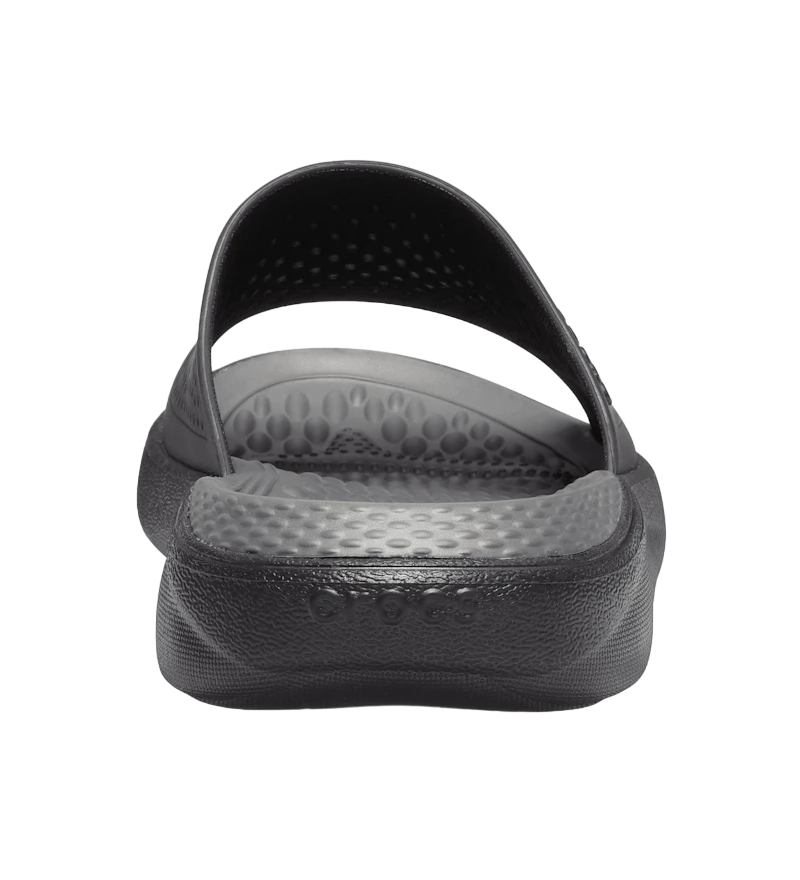 Crocs adult slipper LiteRide Slide 205183-0DD black-grey