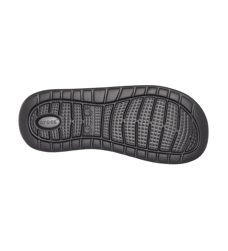Crocs adult slipper LiteRide Slide 205183-0DD black-grey