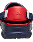 Crocs boys' sabot slipper Team Spider Man All-Terrain Clog 208786-410 red-blue