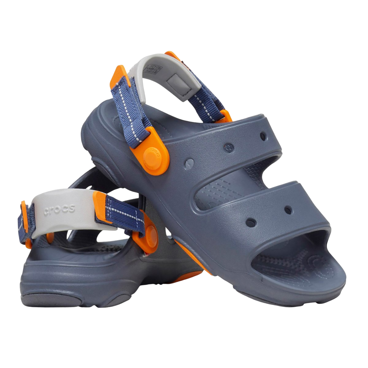 Crocs All-Terrain children&#39;s sandal slipper 207707-4EA blue storm